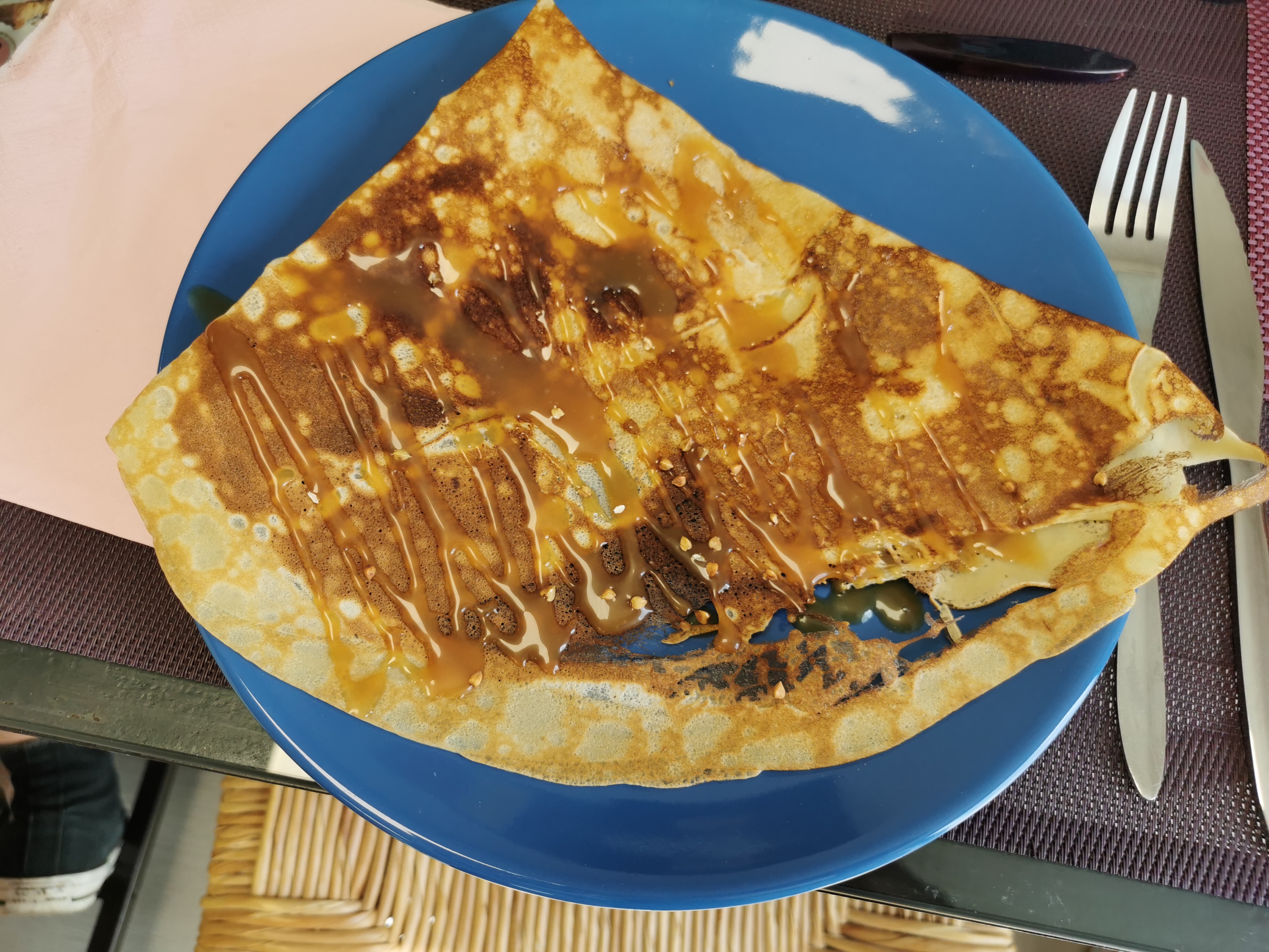 Crêpe caramel