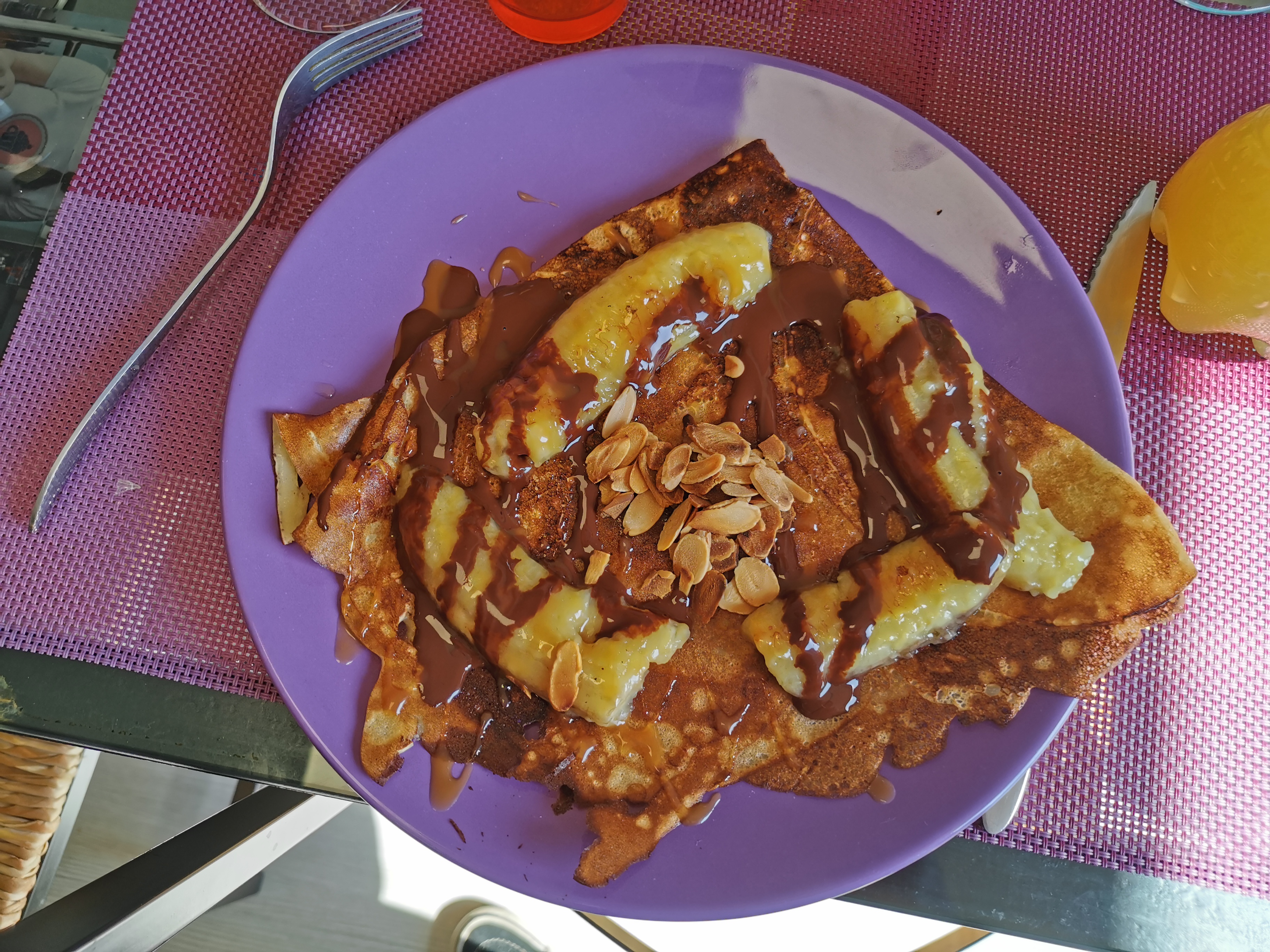 Crêpe banane